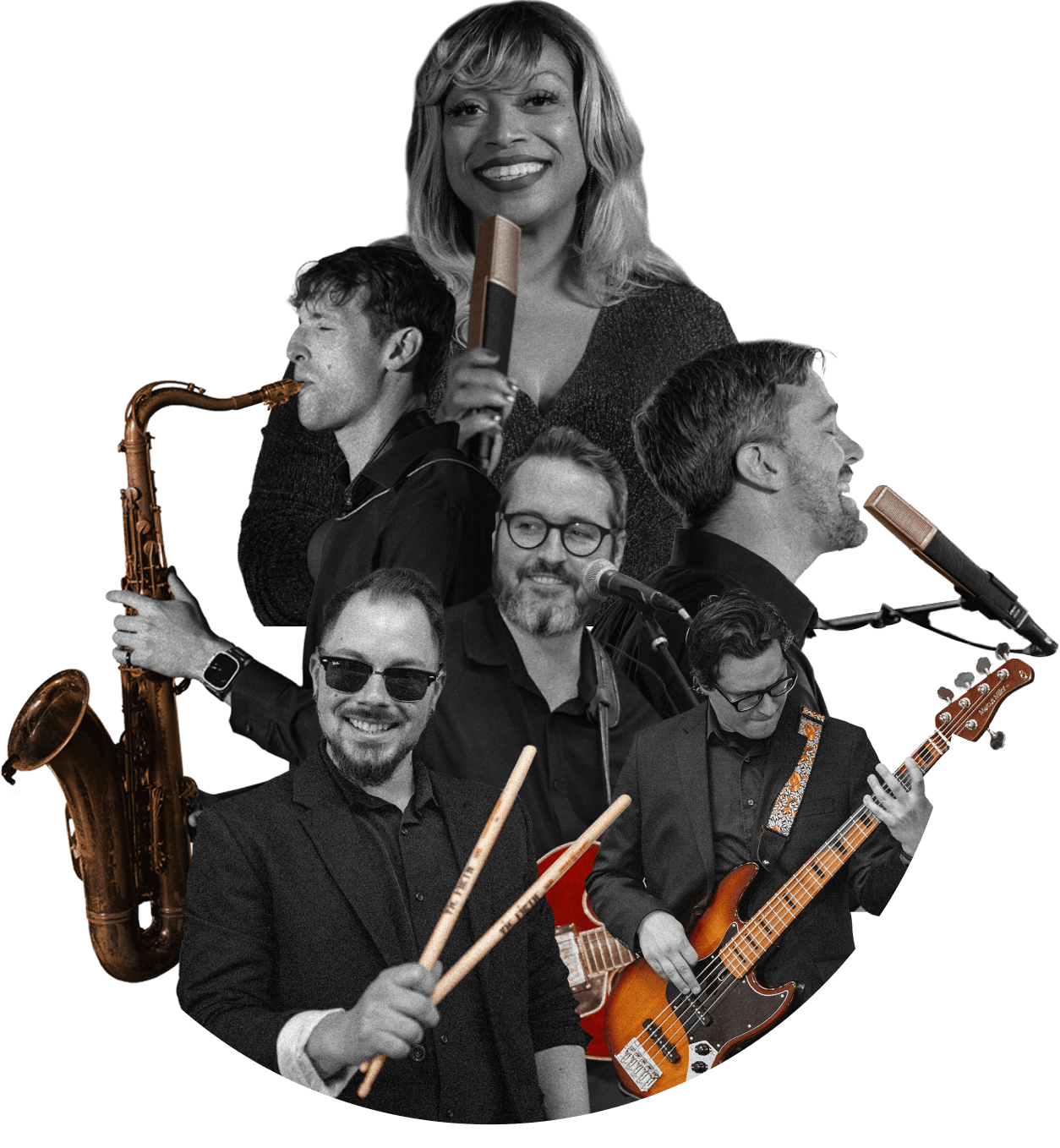 the grand event band musicians